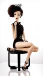 Fashion Doll Agency - Collection Noir - Marcella Noir Pinup - Doll